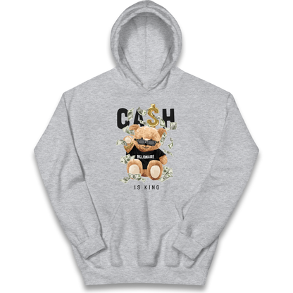 Teddy Bear Billionaire Streetwear kids hoodie