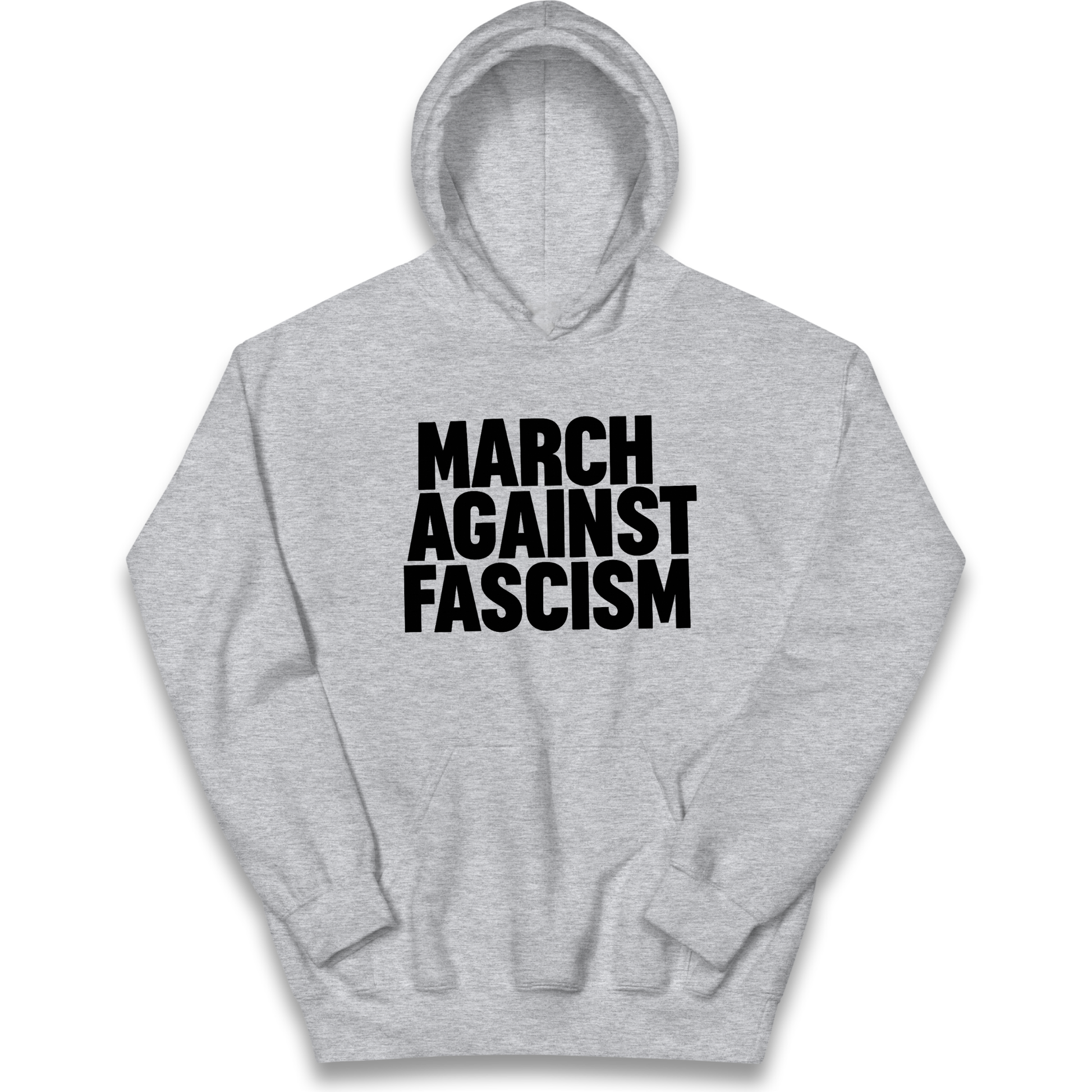 March Against Fascism kids hoodie
