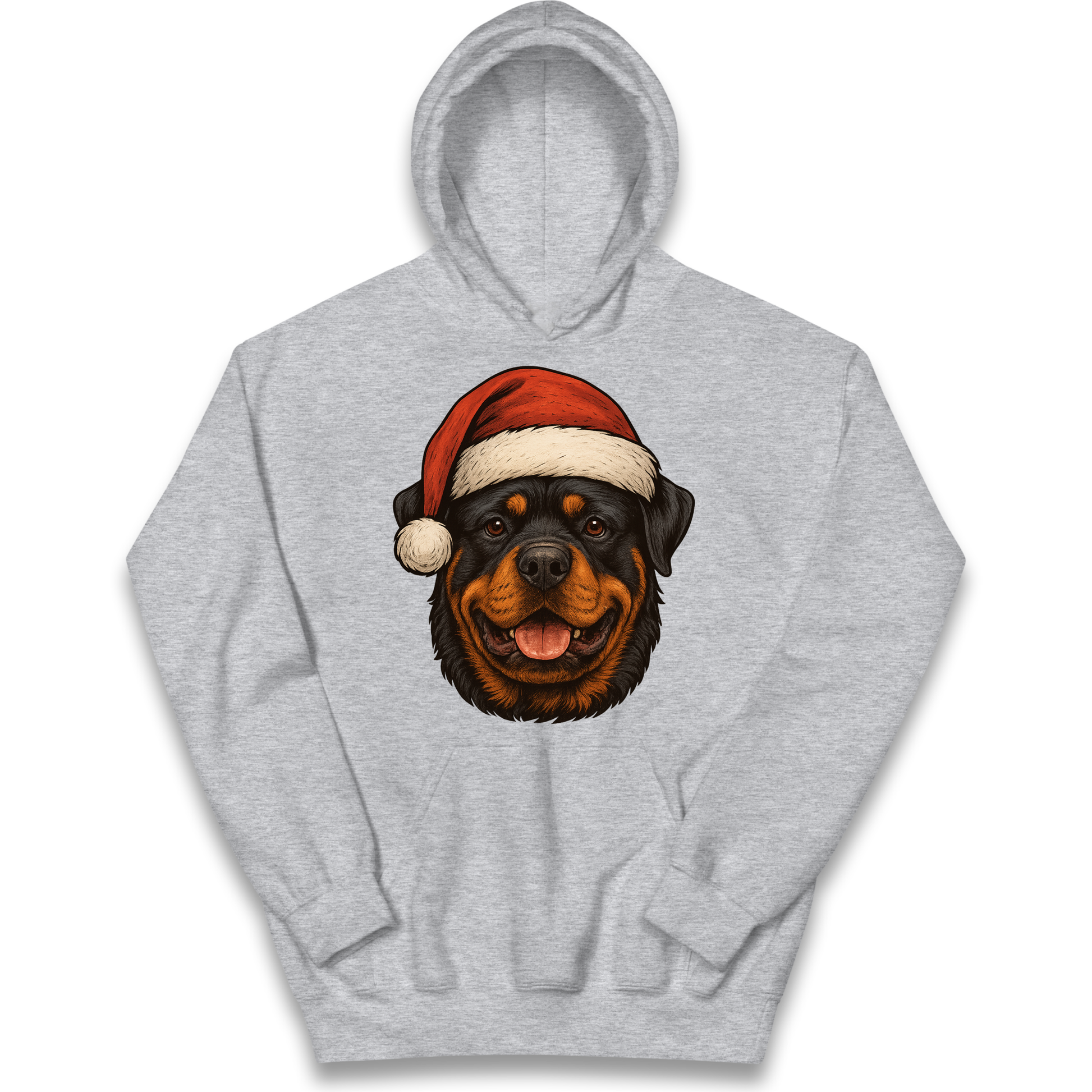 Rottweiler Christmas Kids Hoodie