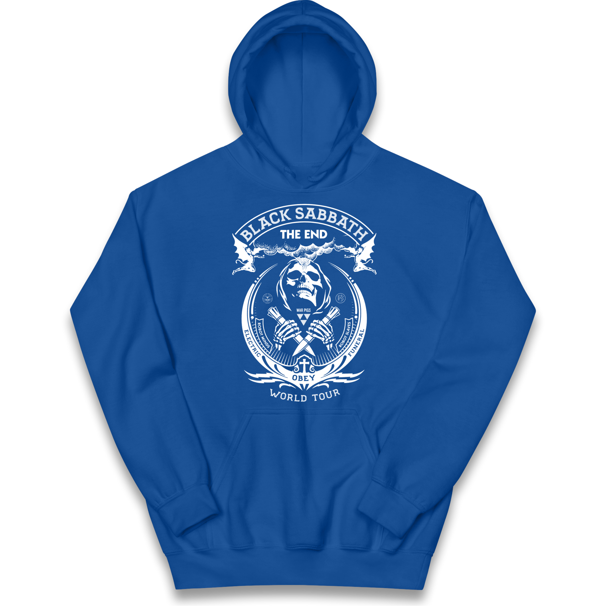 Black Sabbath The End World Tour Kids Hoodie