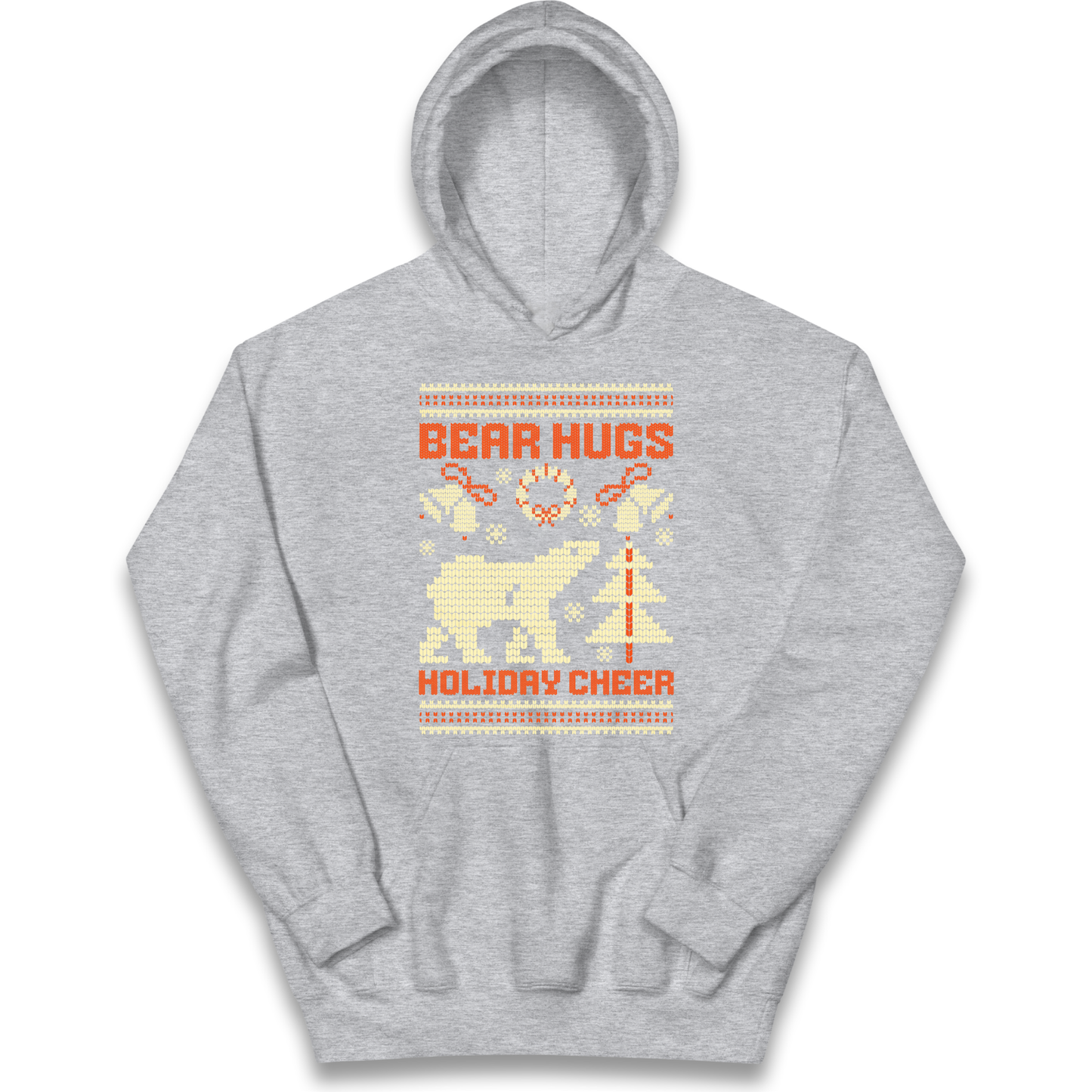Bear Hugs Holiday Cheer kids hoodie