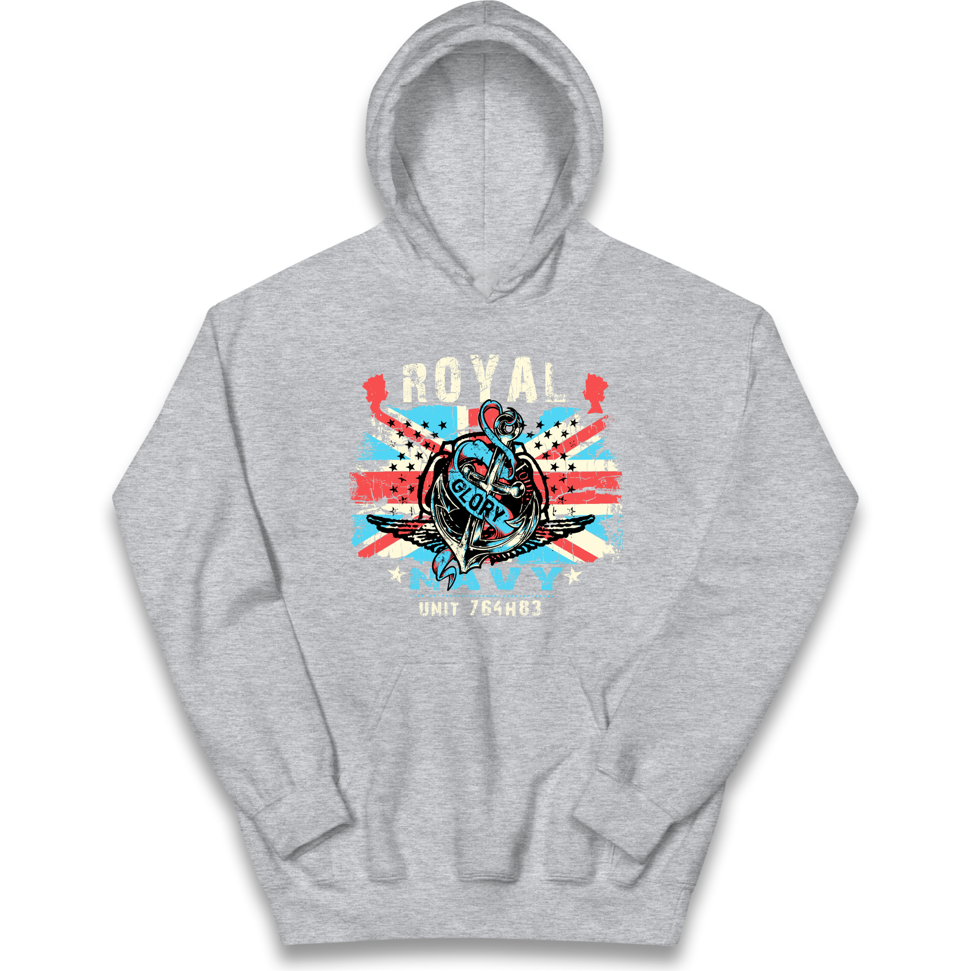Royal Navy Glory Unit 764H83 kids hoodie