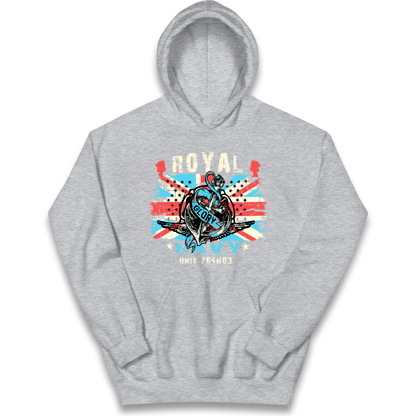 Royal Navy Glory Unit 764H83 kids hoodie