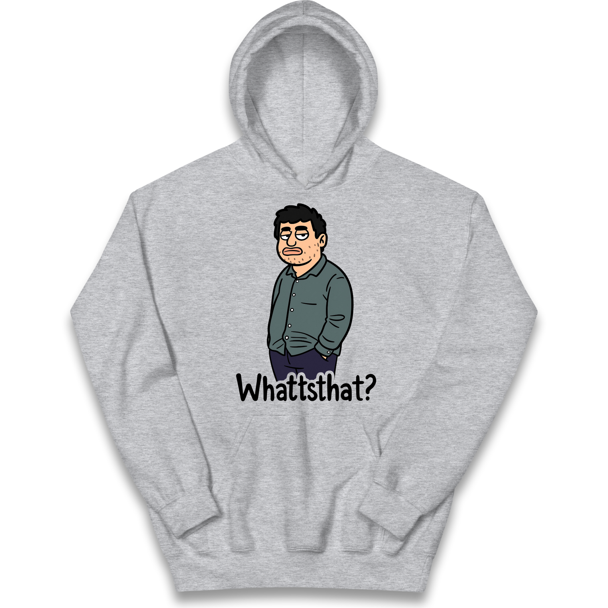 Whattsthat kids hoodie