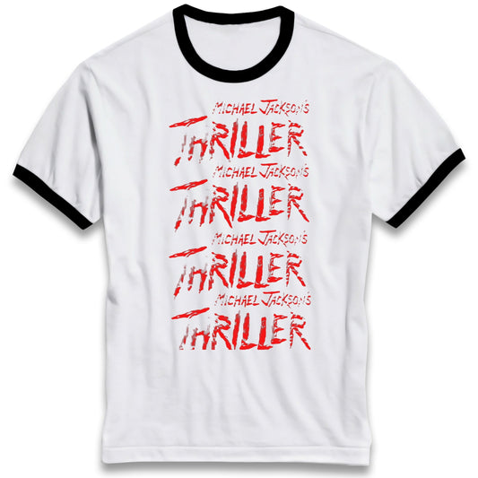Michael jackson Ringer T Shirt