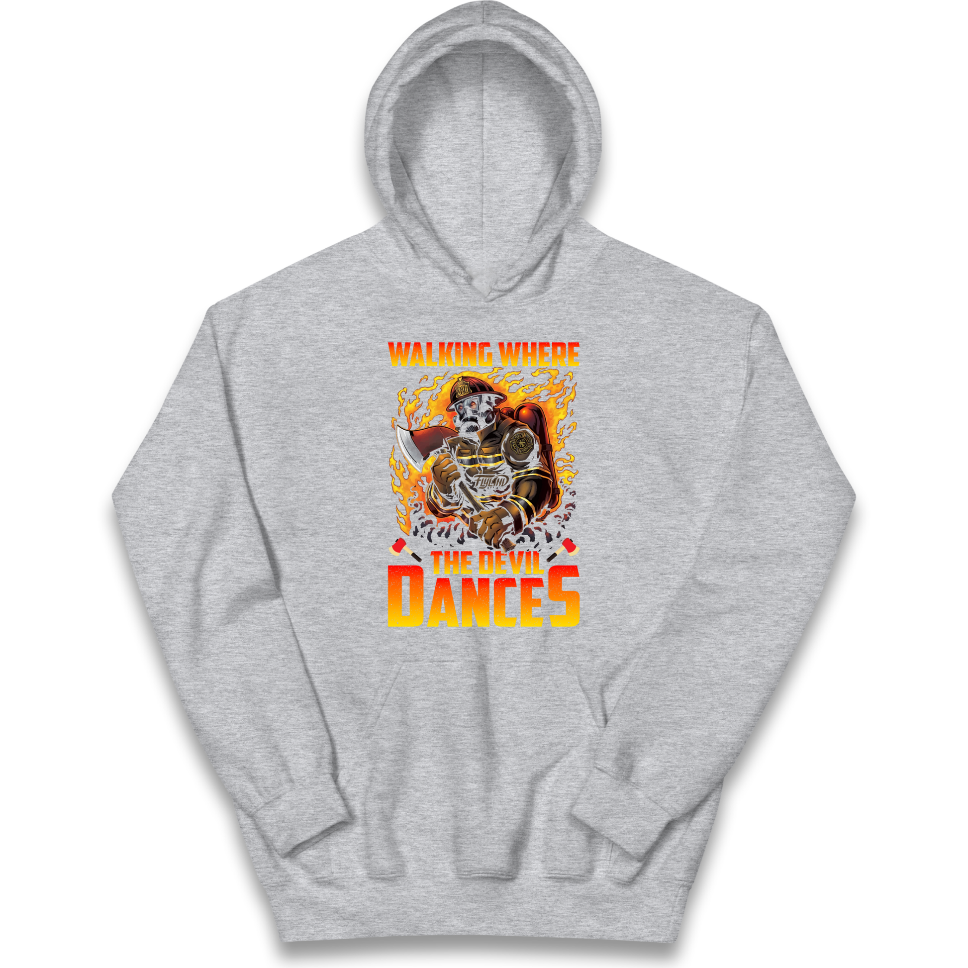 Walking Where The Devil Dances kids hoodie