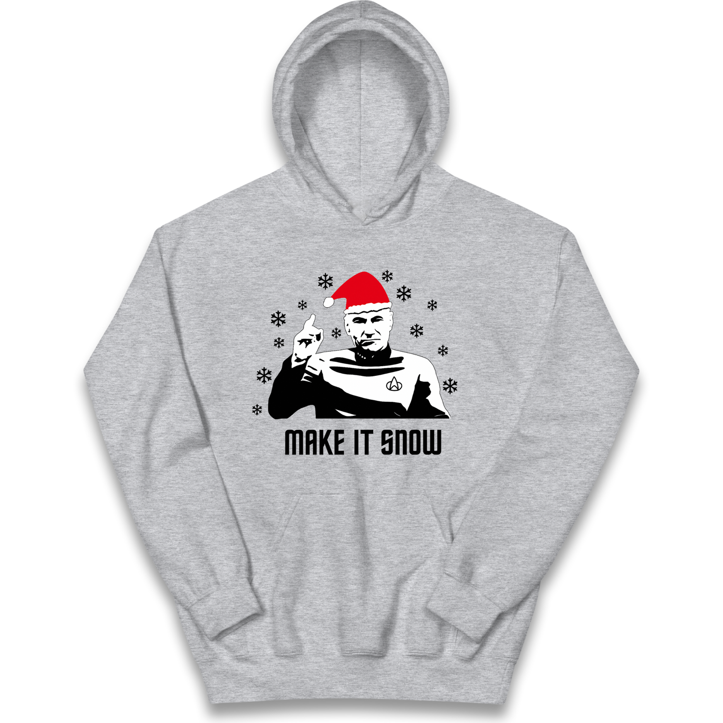 Make It Snow kids hoodie