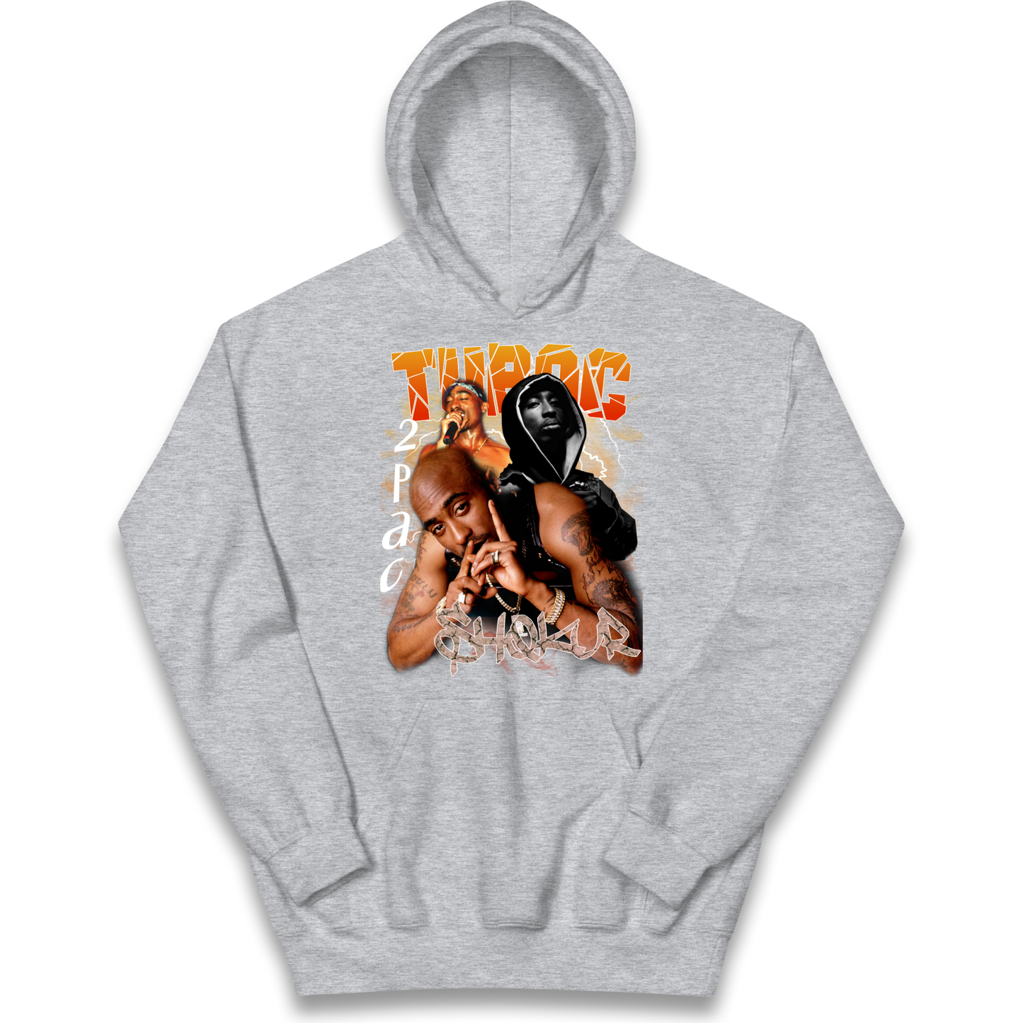 Tupac All Eyez On Me kids hoodie