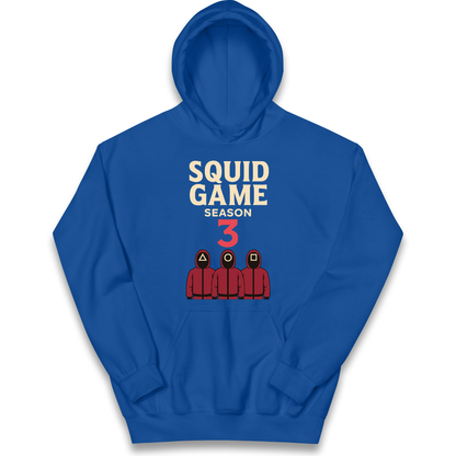 Squid Games Season 3 Kids Hoodie