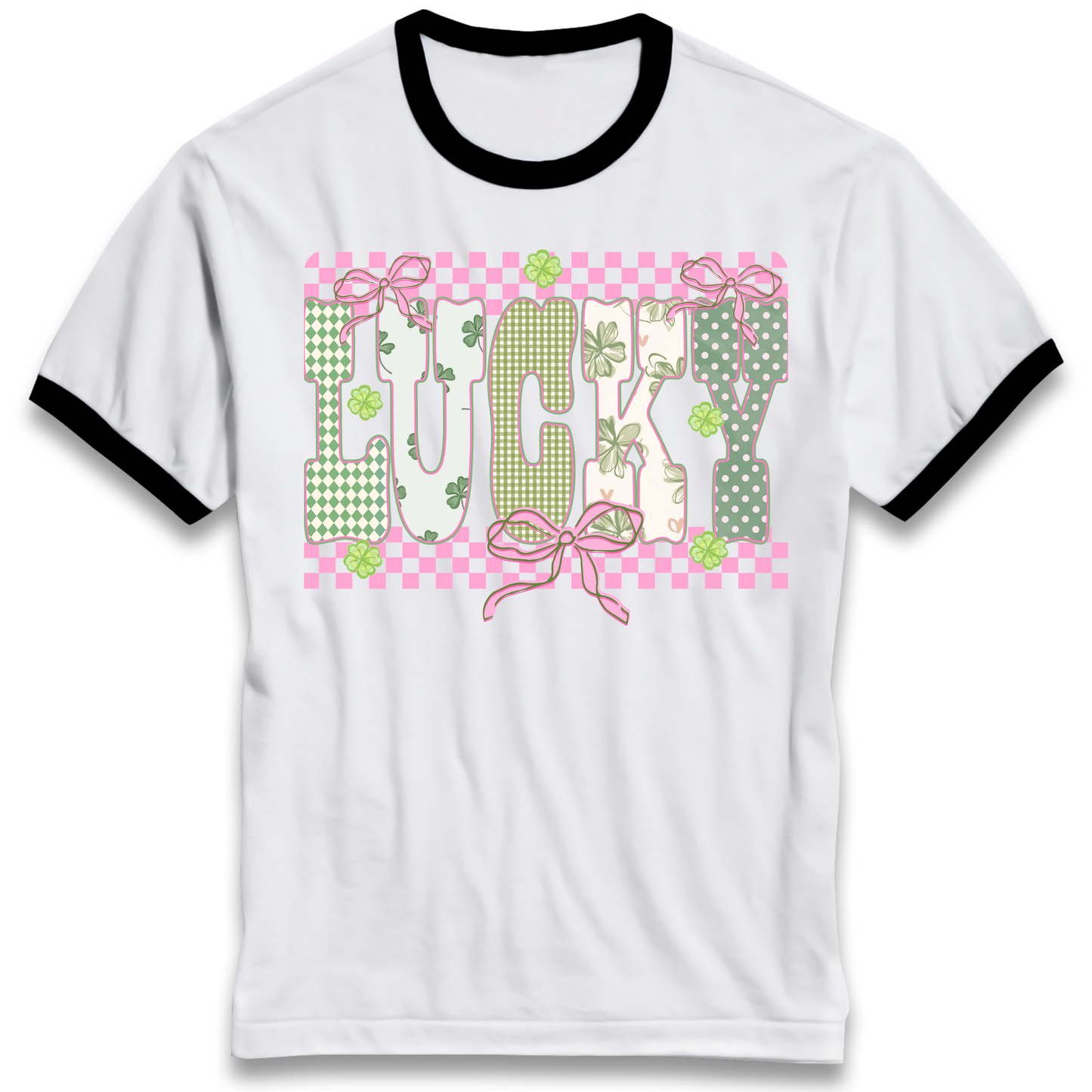 St Patrick Ringer T Shirt