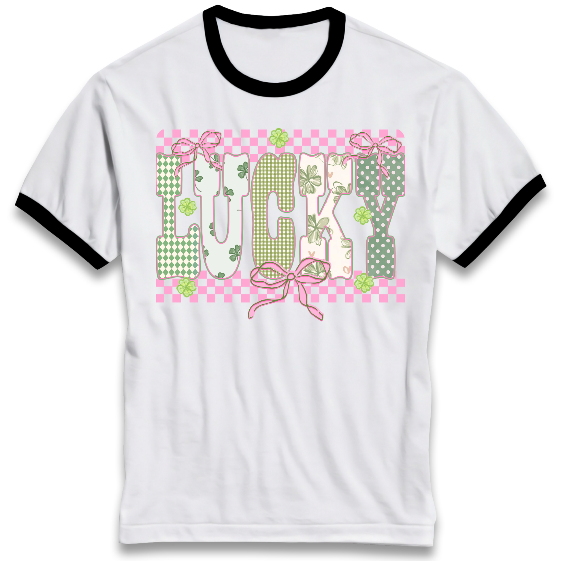 St Patrick Ringer T Shirt