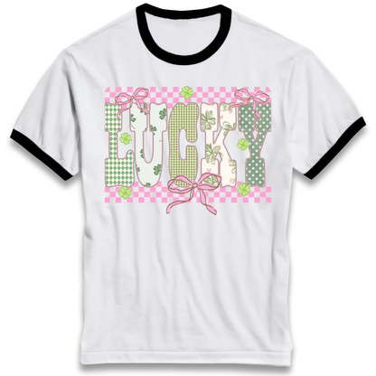 St Patrick Ringer T Shirt
