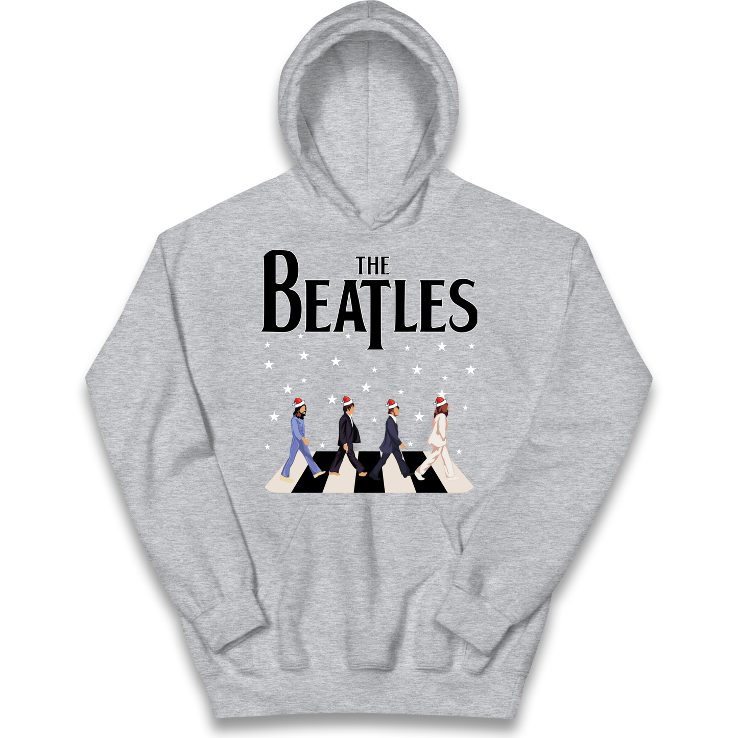 The Beatles Abbey Road Christmas kids hoodie