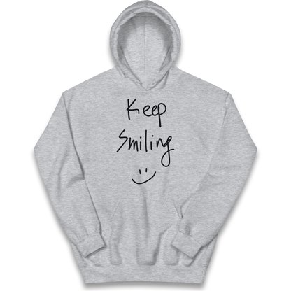 Keep Smiling kids hoodie