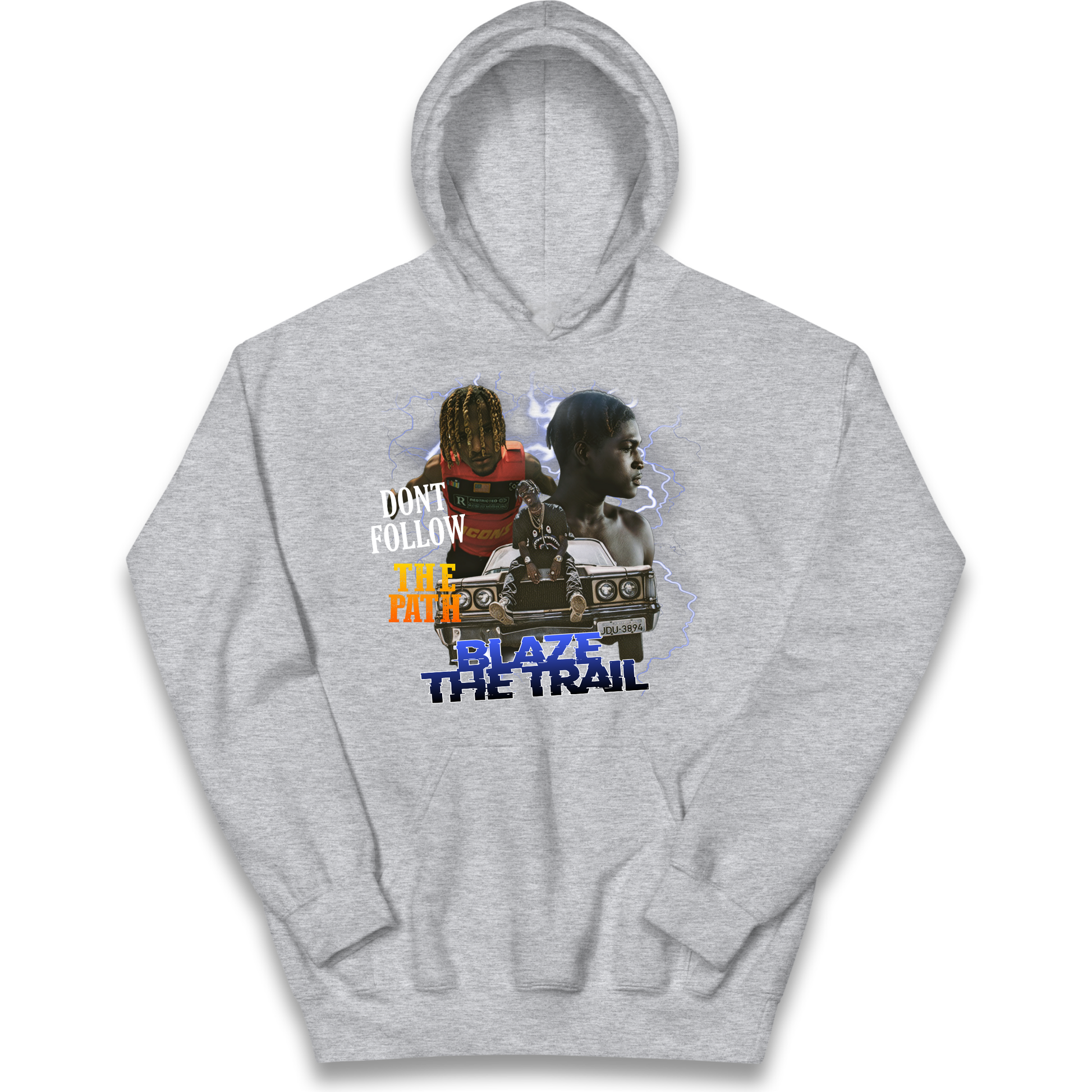 Hip Hop Blaze The Trail kids hoodie