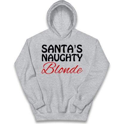 Naughty Blonde Kids Hoodie