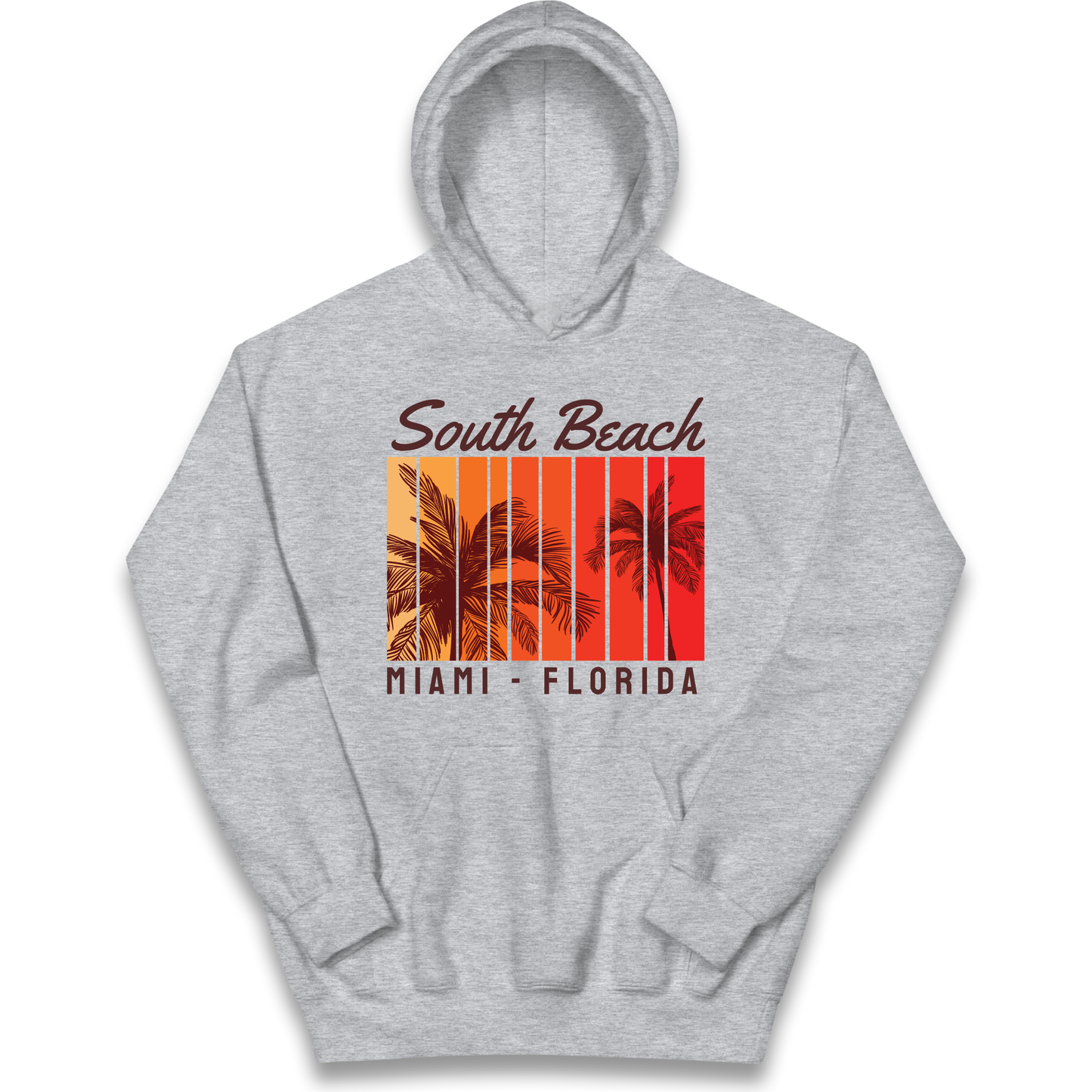 South Beach Miami Florida kids hoodie