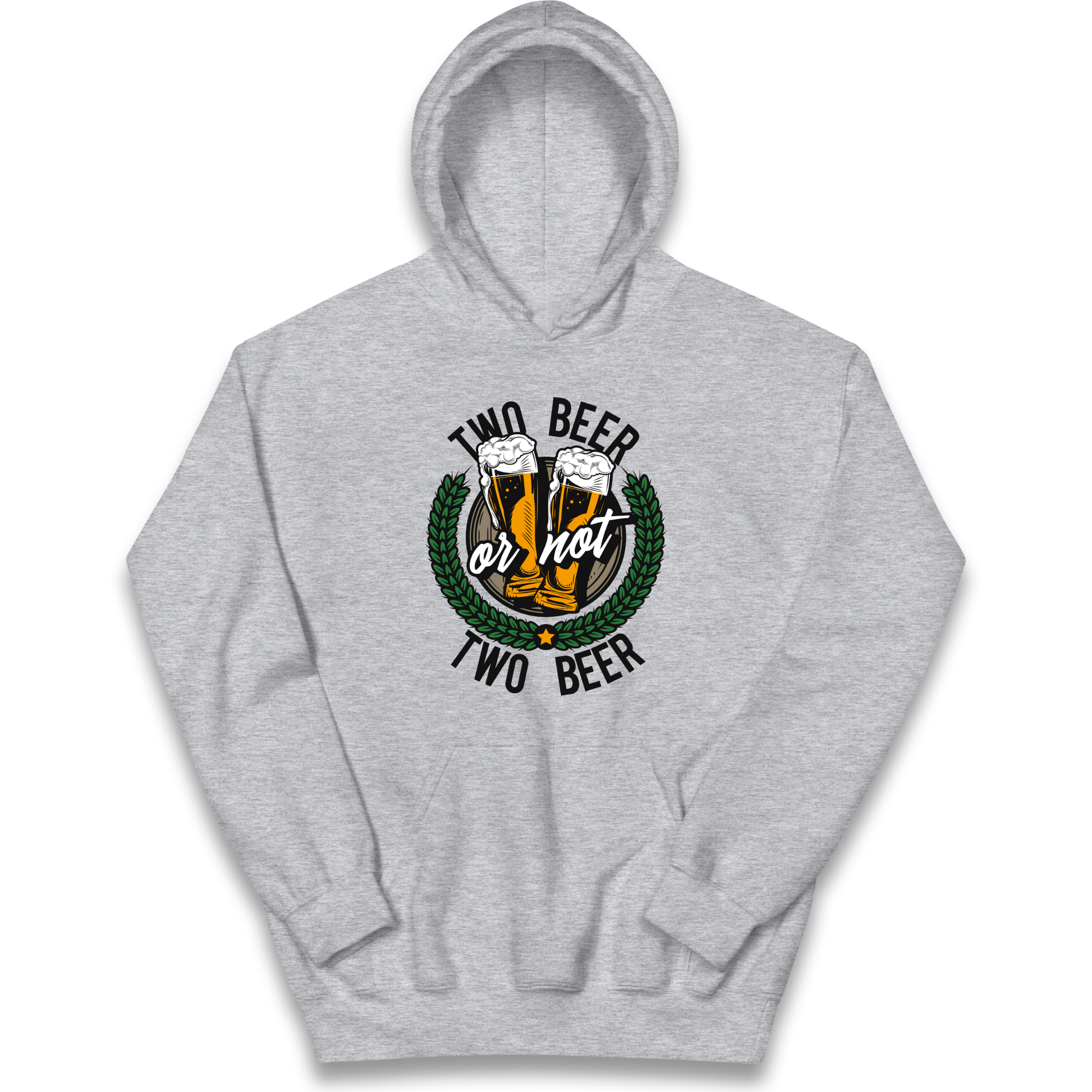 Two Beer or not Two Beer kids hoodie