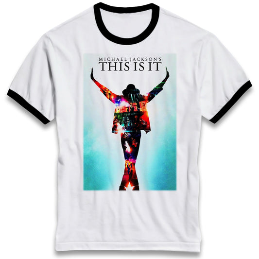 Michael jackson Ringer T Shirt