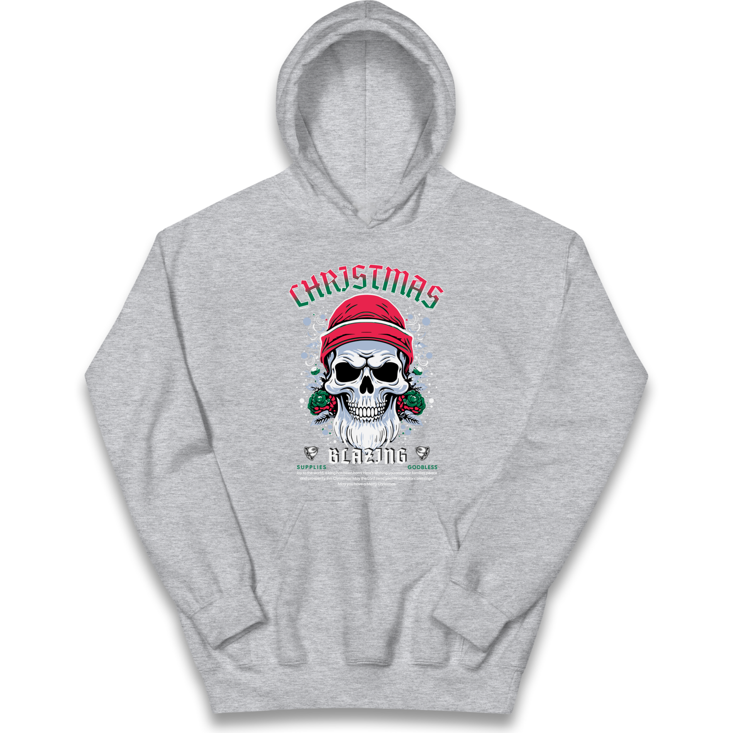 Christmas Blazing kids hoodie