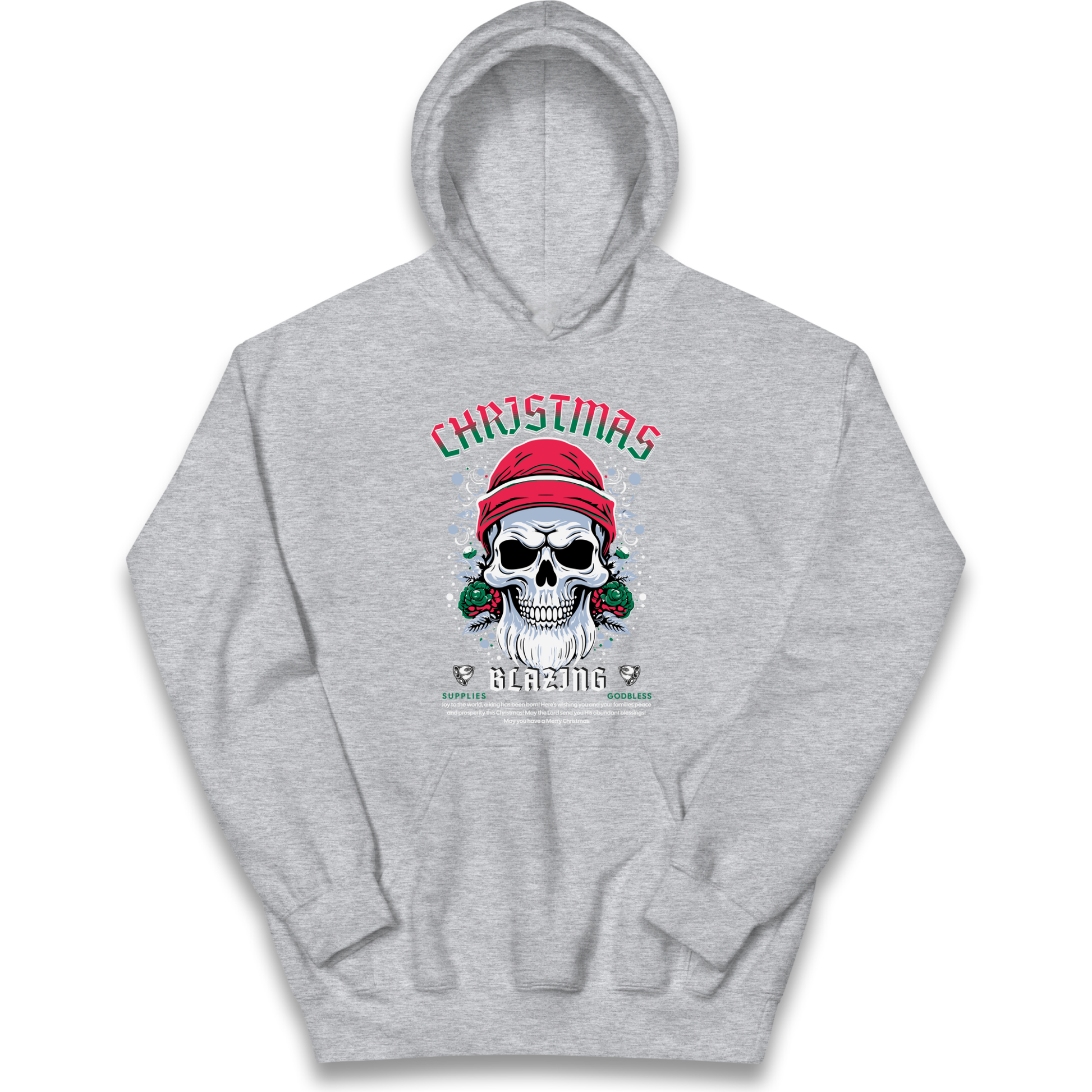 Christmas Blazing kids hoodie