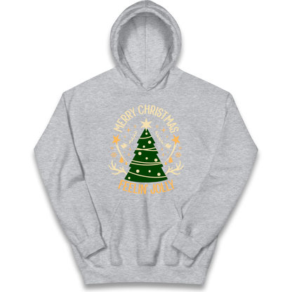 Merry Christmas Feeling Jolly Christmas kids hoodie