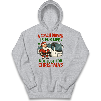 Coach Driver Christmas Kids Hoodie