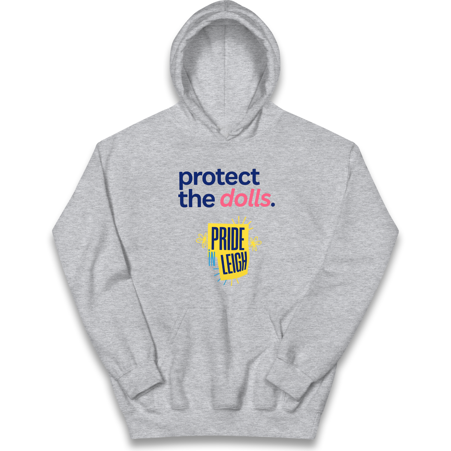 Protect The Dolls Slogan kids hoodie