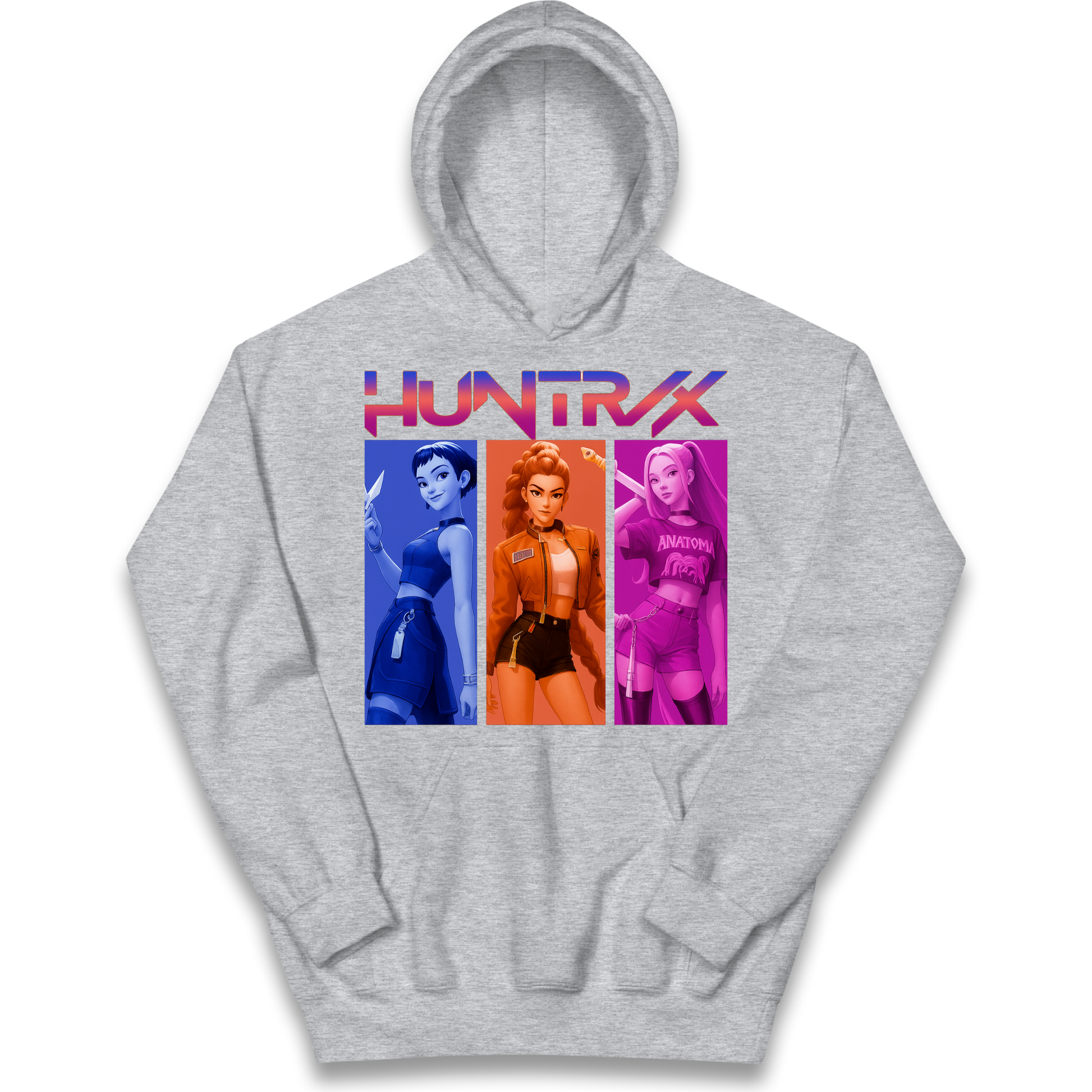Kpop Demon Hunters Huntrix kids hoodie