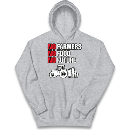 Farmers Agricultural Inheritance Tax Protest kids hoodie
