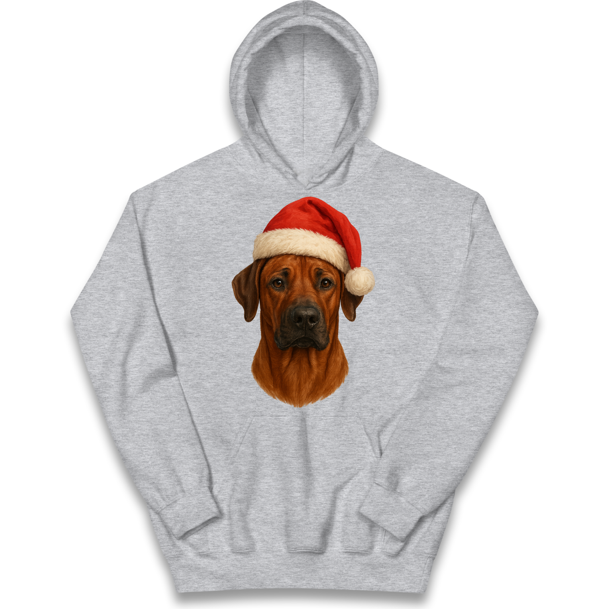 Rhodesian Ridgeback Christmas Kids Hoodie