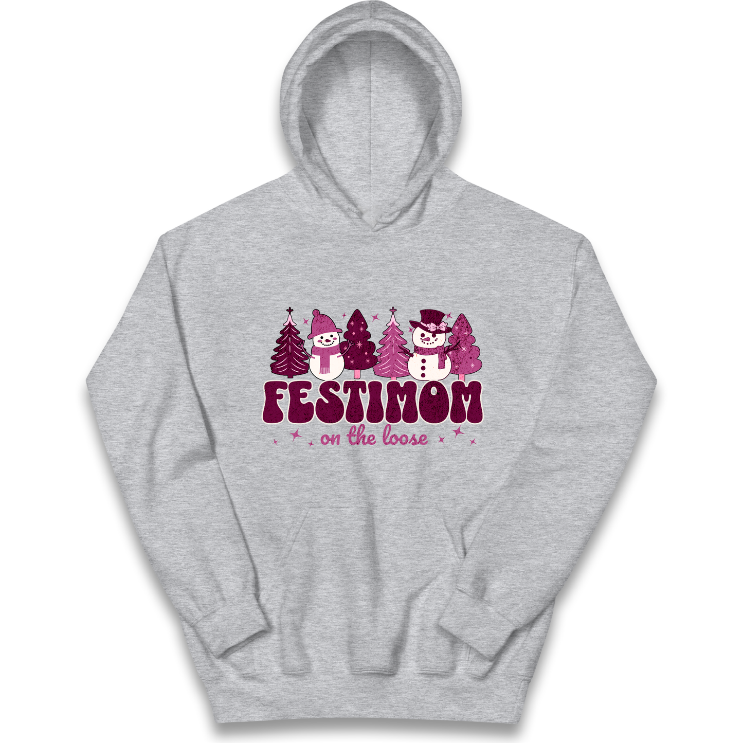 Festimom on The Loose kids hoodie
