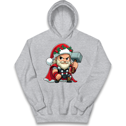 Thor Santa kids hoodie