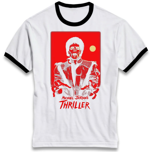 Michael jackson Ringer T Shirt