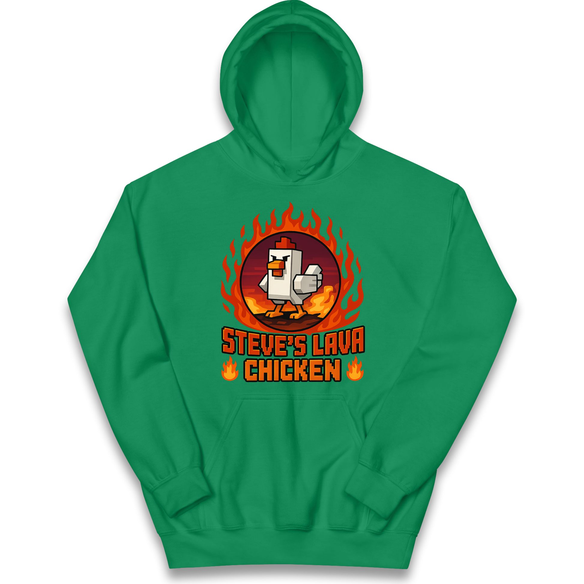 Steve's Lava Chicken Kids Hoodie