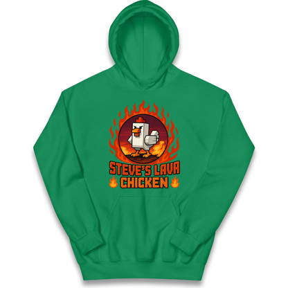 Steve's Lava Chicken Kids Hoodie