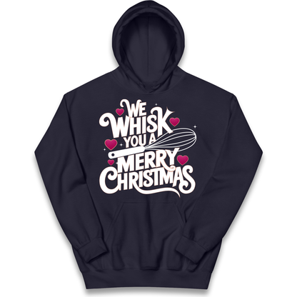We Whisk You a Merry Christmas kids hoodie