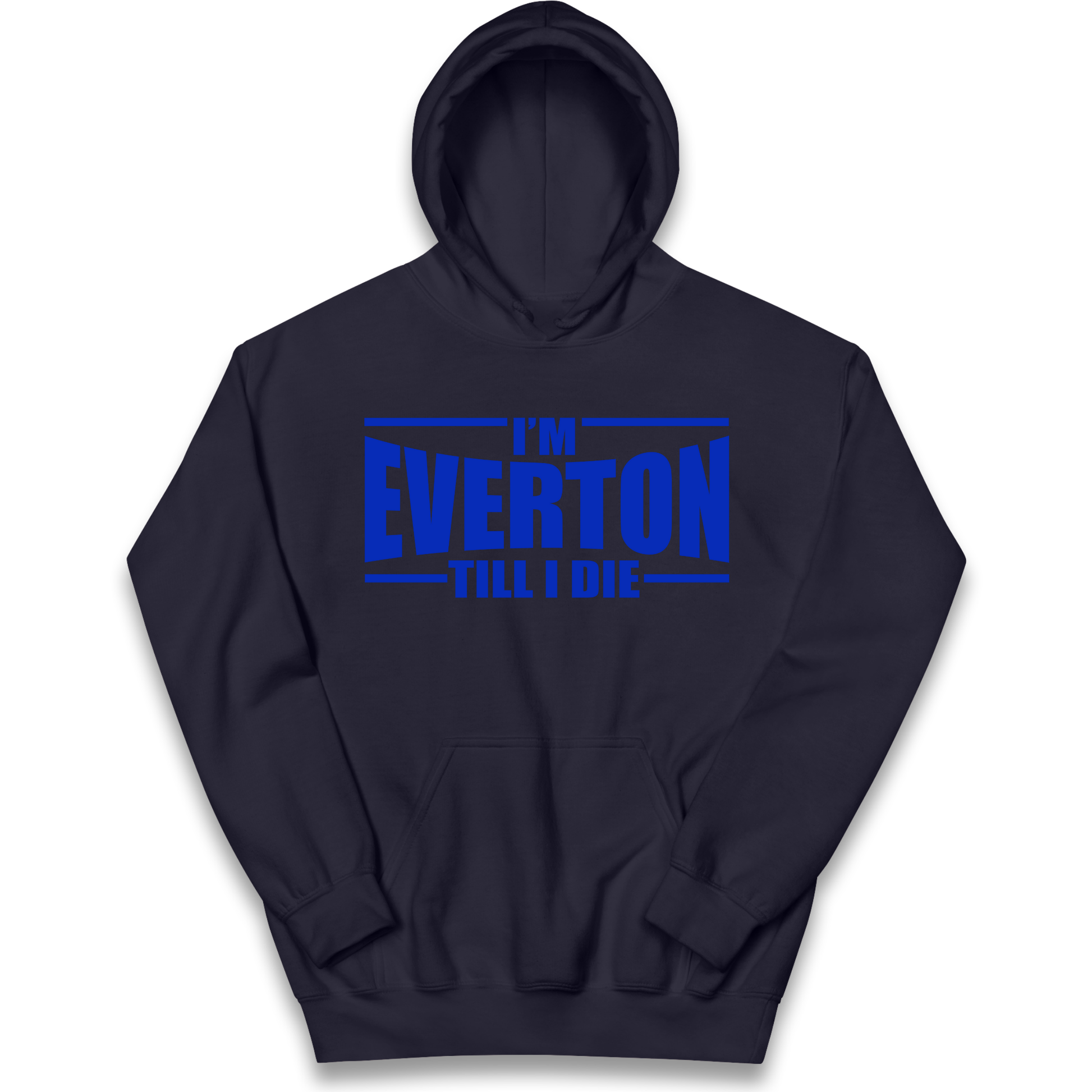 I'm Everton Till I Die kids hoodie