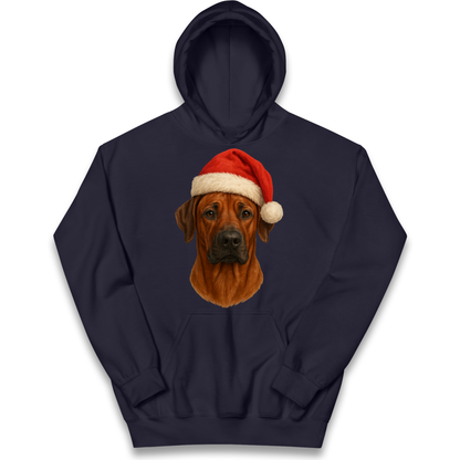 Rhodesian Ridgeback Christmas Kids Hoodie