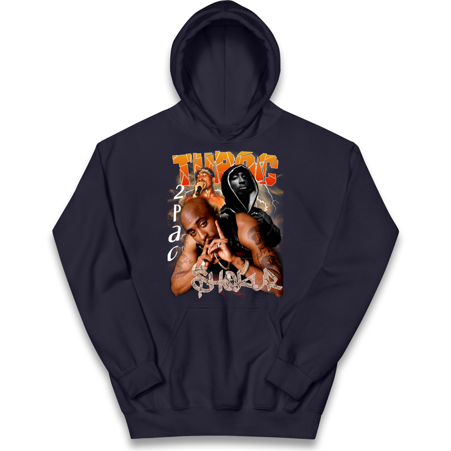Tupac All Eyez On Me kids hoodie