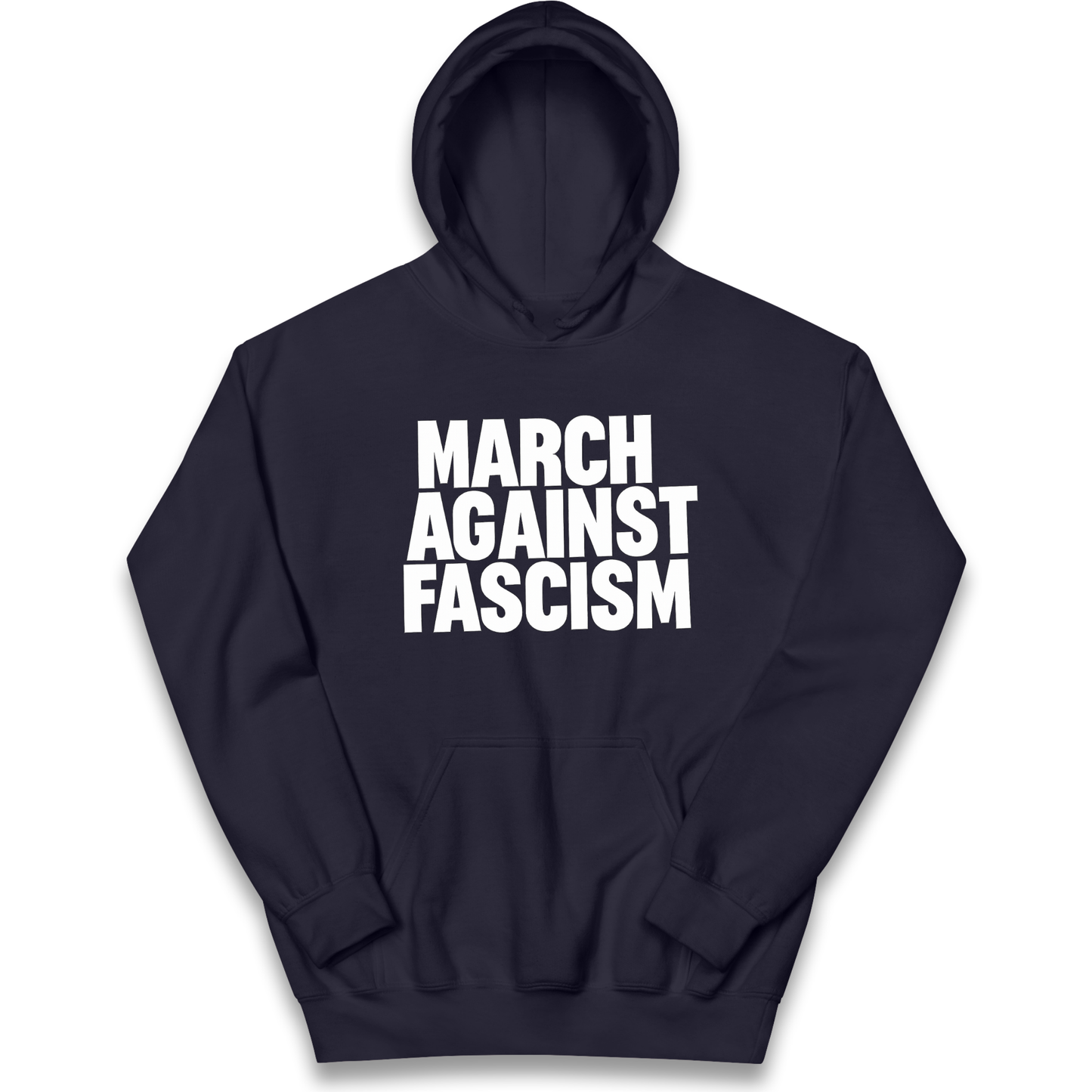 March Against Fascism kids hoodie