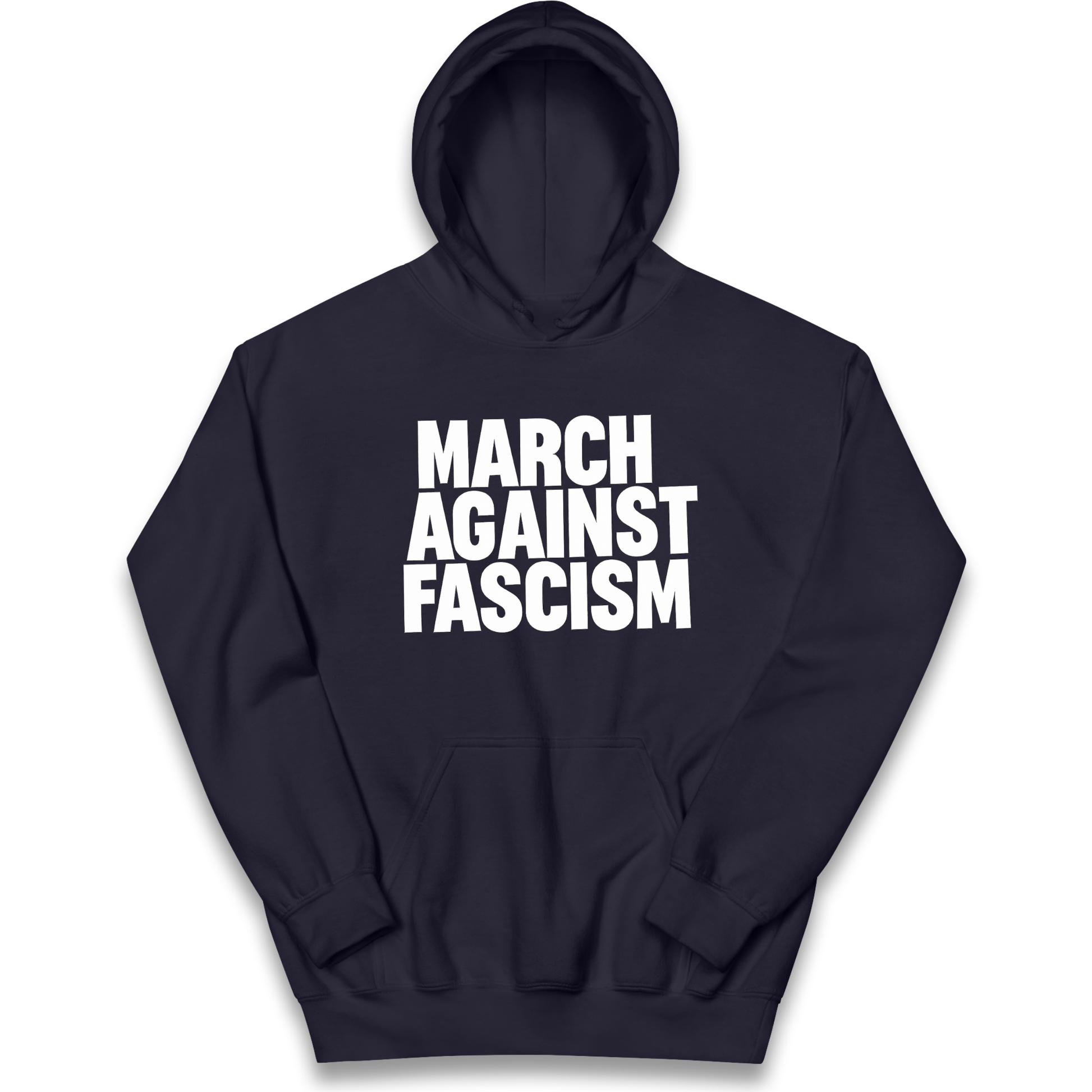 March Against Fascism kids hoodie