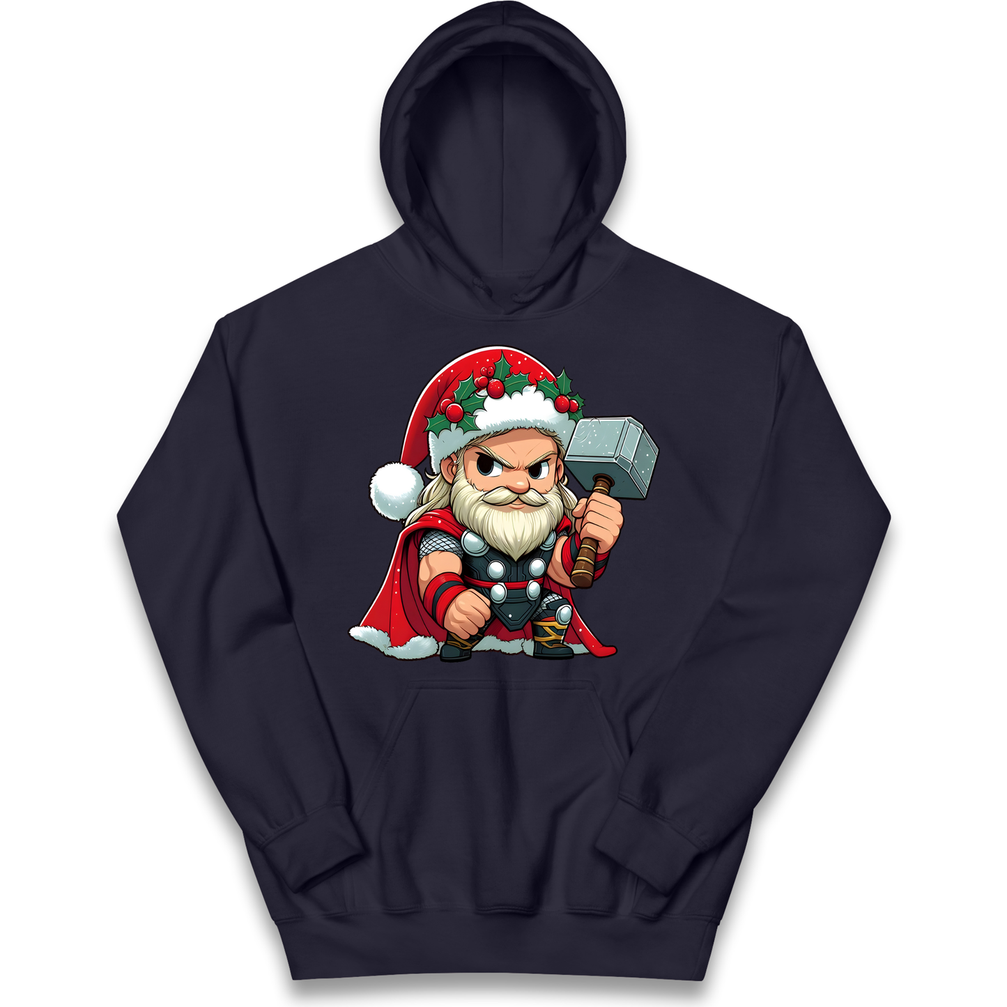 Thor Santa kids hoodie
