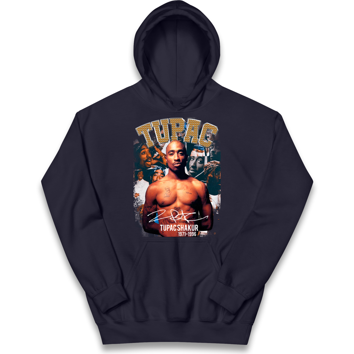 Tupac Shakur 1971 1996 kids hoodie