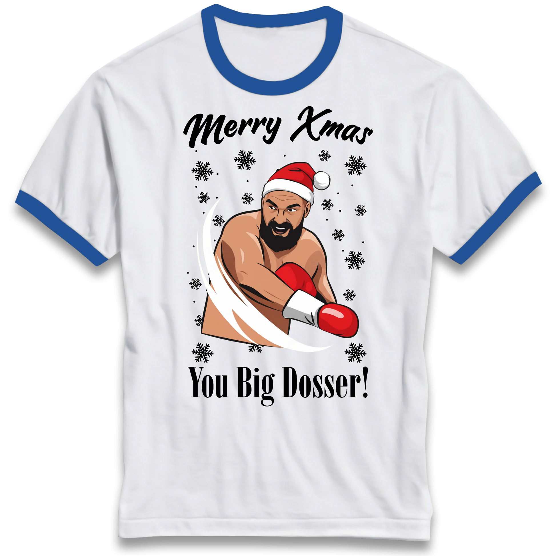 Tyson Fury Christmas Ringer T Shirt