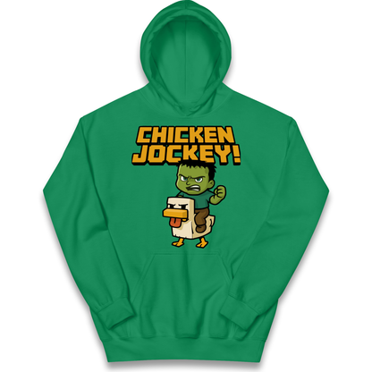 Chicken Jockey Kids Hoodie