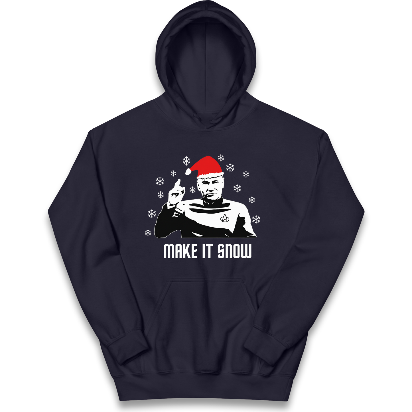 Make It Snow kids hoodie