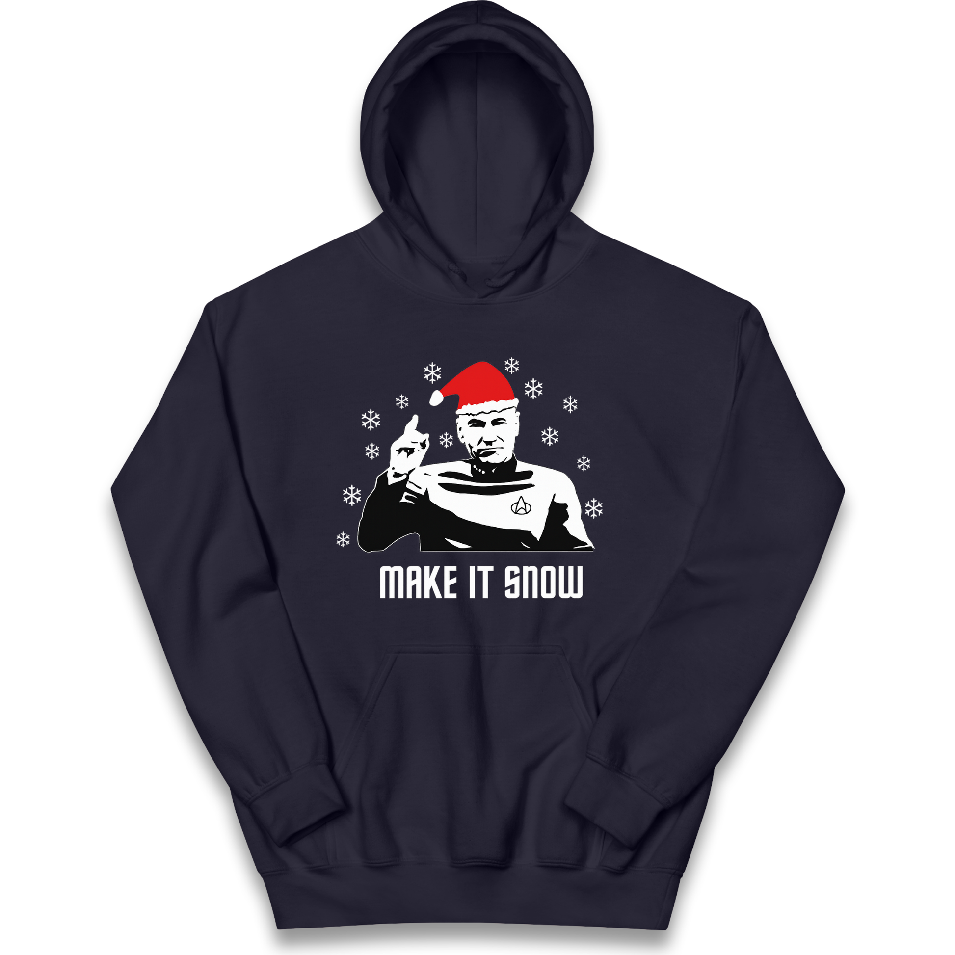 Make It Snow kids hoodie