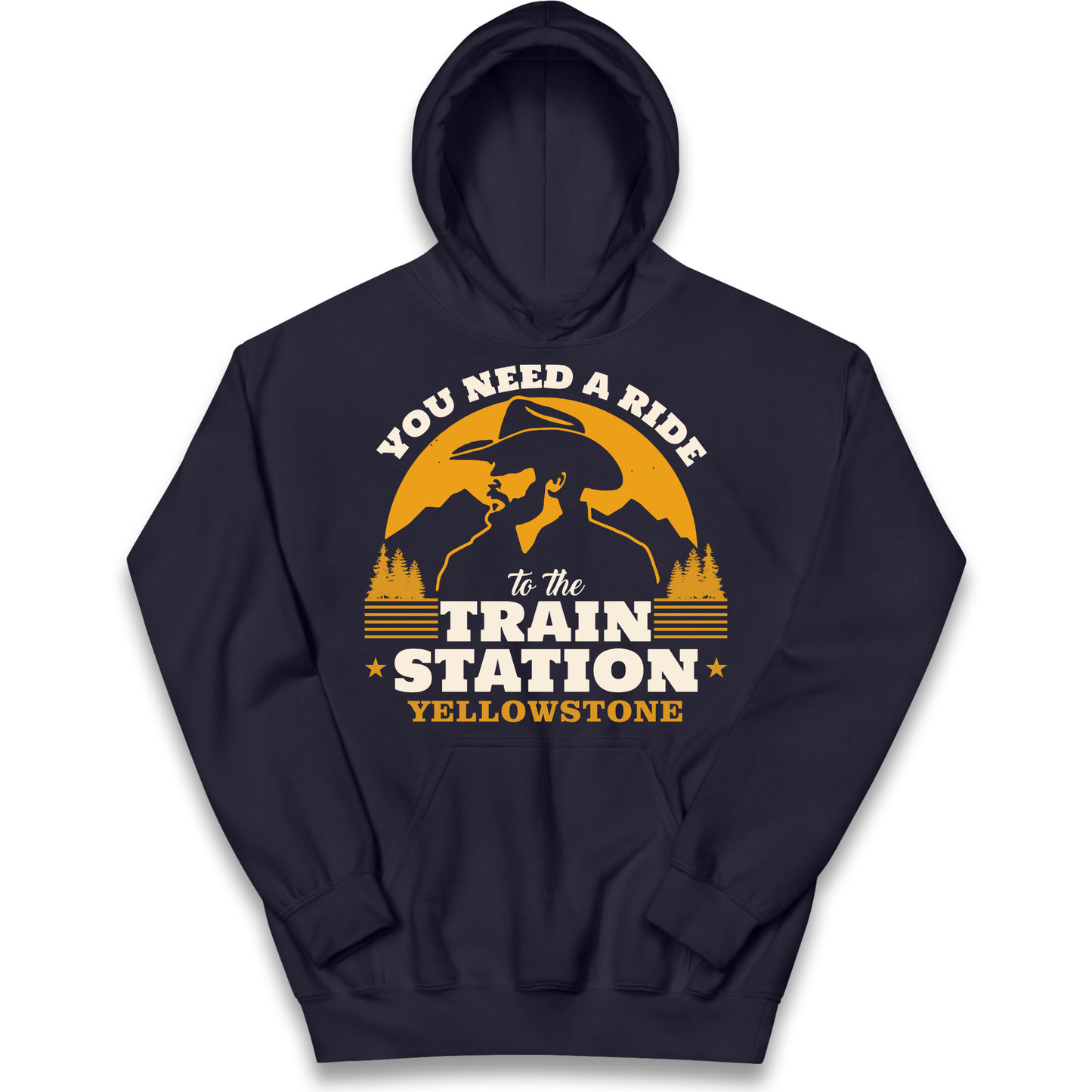 You Need A Ride To The Train Station kids hoodie