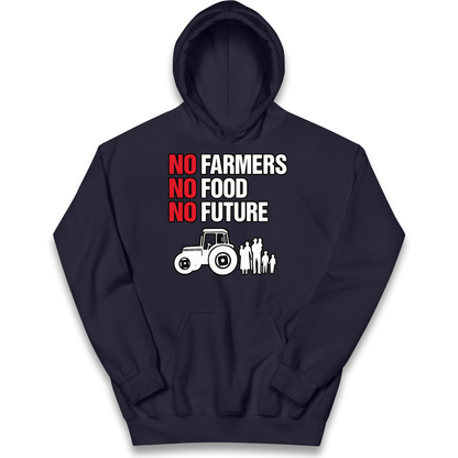 Farmers Agricultural Inheritance Tax Protest kids hoodie